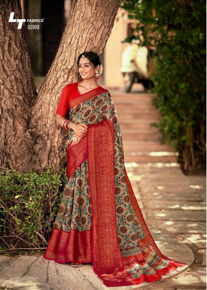 Lt Prerna 3 Festive Wear Cotton Printed Designer Saree Collection